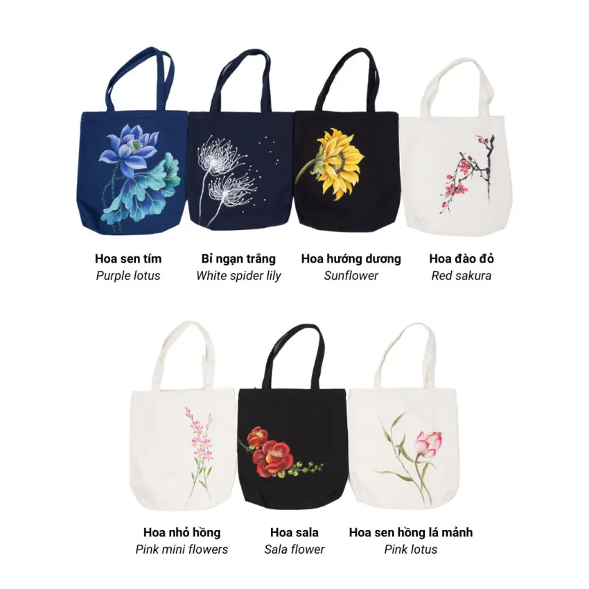 Hand-Drawn Tote Bag, Flower Collection, Carry Your Love For Flowers, Unique & Eco-Friendly, Perfect Gift For Flower Lovers, Gift For Her Hand-Drawn Tote Bag, Flower Collection, Carry Your Love For Flowers, Unique & Eco-Friendly, Perfect Gift For Flower Lovers, Gift For Her