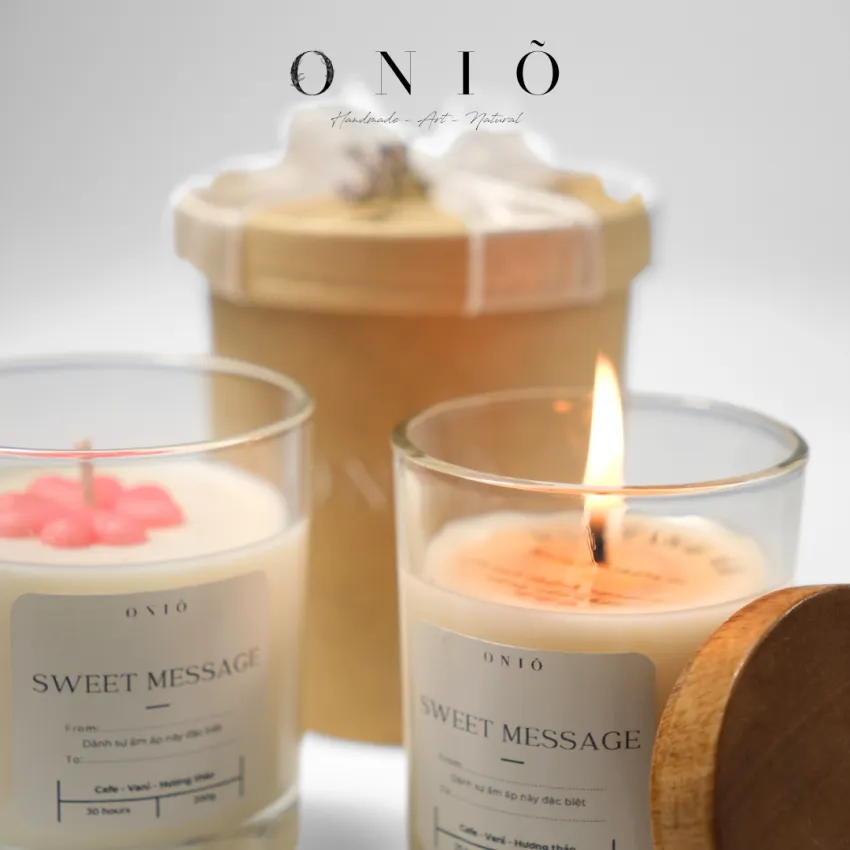 Hidden Message Scented Candle, A Heart-Melt Message In Every Flicker, Personalized Gifts, Home Decor, Gift Ideas, Scented Candle Gifts, Corporate Gift