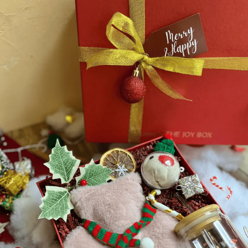 "A Warm Embrace" Christmas Gift Set, As Warm As A Hug, Christmas Gift Box With Heating Pad, Glass Cup, Christmas Socks, Gift For Her, Corporate Gift "A Warm Embrace" Christmas Gift Set, As Warm As A Hug, Christmas Gift Box With Heating Pad, Glass Cup, Christmas Socks, Gift For Her, Corporate Gift
