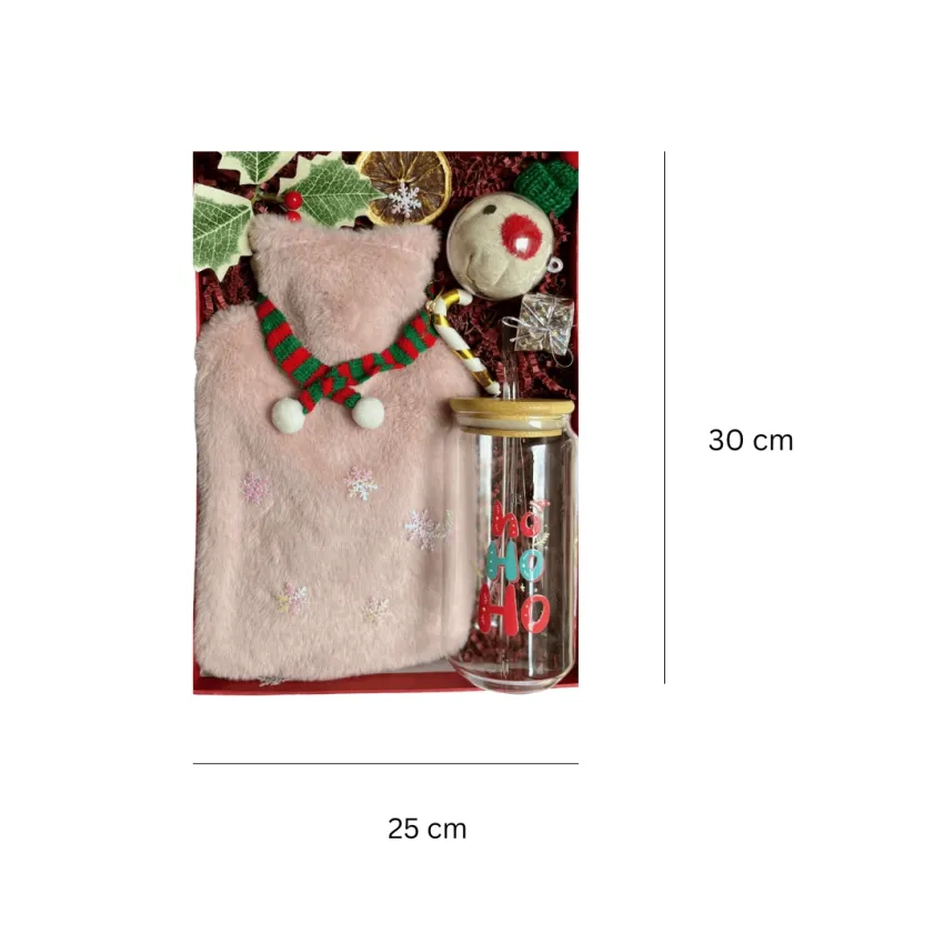 "A Warm Embrace" Christmas Gift Set, As Warm As A Hug, Christmas Gift Box With Heating Pad, Glass Cup, Christmas Socks, Gift For Her, Corporate Gift "A Warm Embrace" Christmas Gift Set, As Warm As A Hug, Christmas Gift Box With Heating Pad, Glass Cup, Christmas Socks, Gift For Her, Corporate Gift