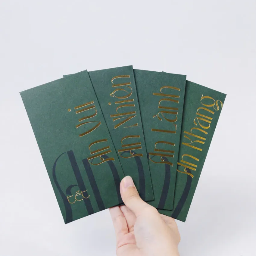 "An Rubik", Set Of 4 Red Envelopes, A Unique Way To Send Best Wishes, Luxury Envelope, Impressive Design With Embossed Patterns, Vietnamese Tet gift "An Rubik", Set Of 4 Red Envelopes, A Unique Way To Send Best Wishes, Luxury Envelope, Impressive Design With Embossed Patterns, Vietnamese Tet gift