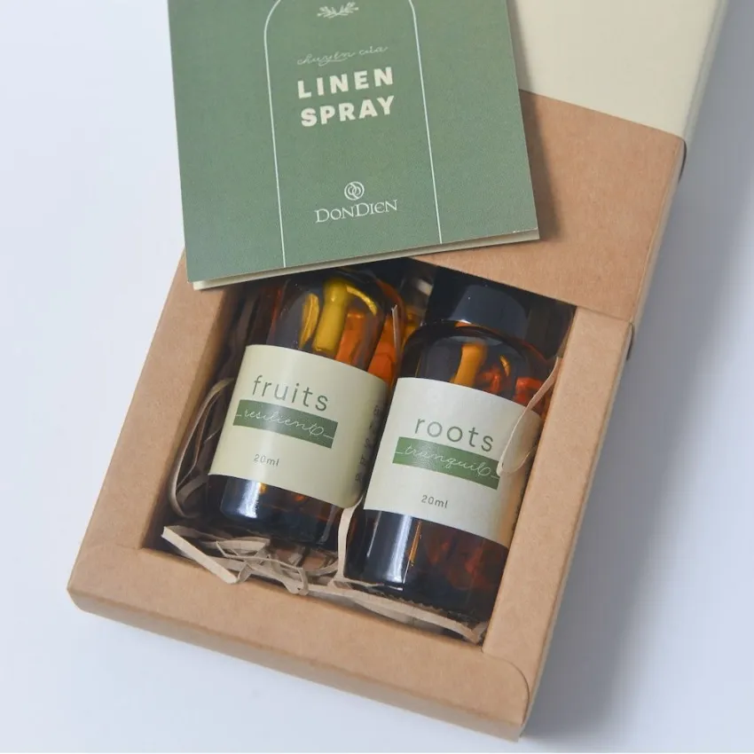 "Fragrant Season" Gift Set, Indulge In A Serene Experience, Gift Box With Silk Scraft And Linen Spray, Natural Ingredients, Thoughtful Gift For Her