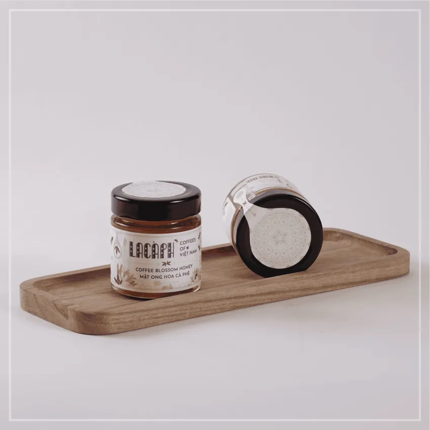 Coffee Blossom Honey, 145gr Jar, Nature's Essence from Tây Nguyên, Raw Honey, Healthy Drinks, Health Gifts