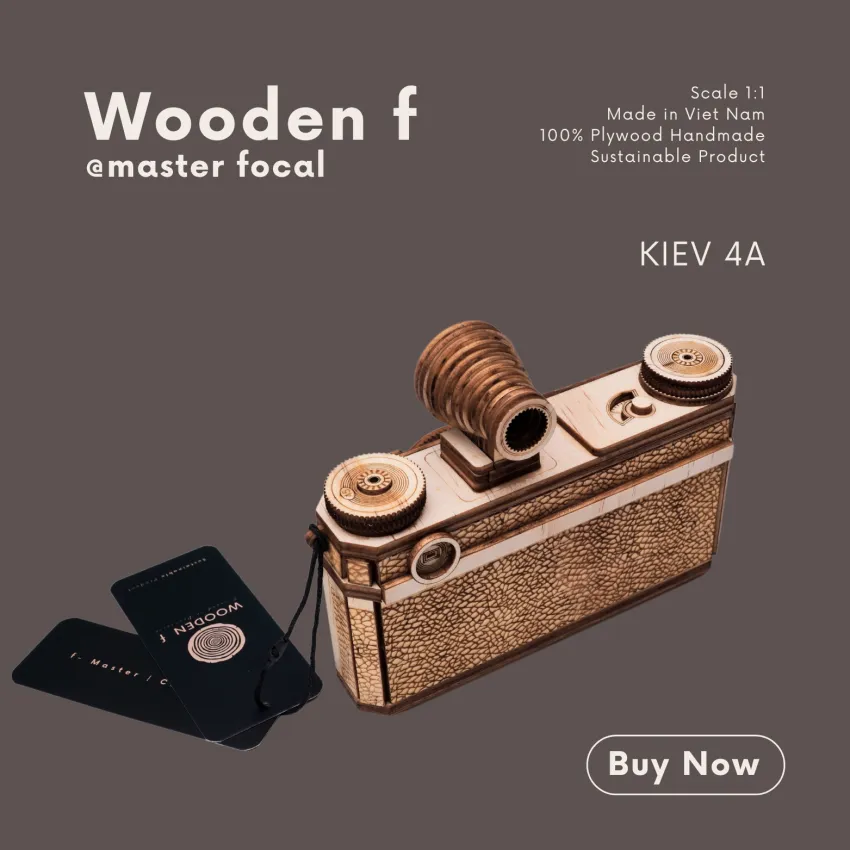 Mô Hình Camera Kiev 4A Gỗ Tỉ Lệ Thật, Không Gian Cổ Điển Khó Quên, Mô Hình Máy Ảnh Gỗ, Mô Hình Thủ Công, Trang Trí Nhà Cửa, Quà Lưu Niệm Độc Đáo
