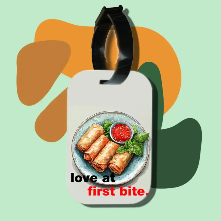 Vietnamese Travel Theme Luggage Tag, Every Journey Adds More Impressions, Keychain, Bag Charm, Unique Accessory, Vietnamese Souvenirs, Vietnamese Gift