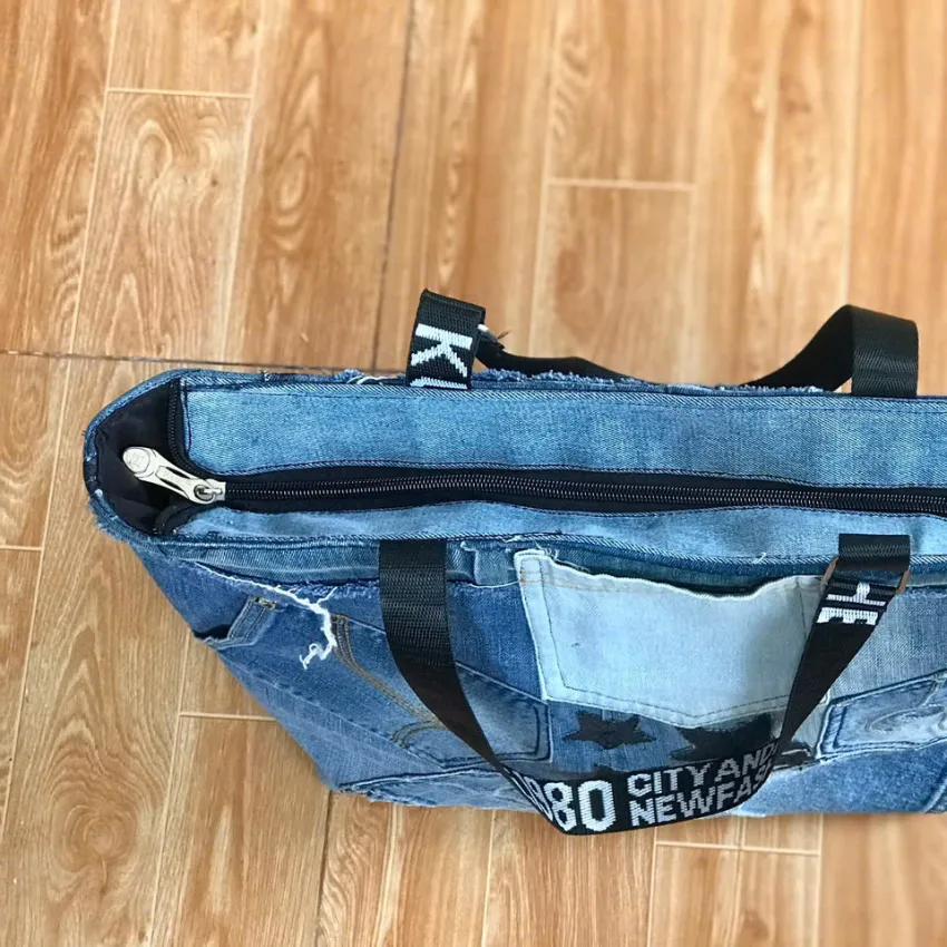 Túi Tote 5 Sao Từ Jeans Tái Chế, Sự Khác Biệt Của Thời Trang Bền Vững, Túi Vải Tái Chế, Phụ Kiện Thời Trang Ứng Dụng, Quà Tặng Thủ Công Sáng Tạo Túi Tote 5 Sao Từ Jeans Tái Chế, Sự Khác Biệt Của Thời Trang Bền Vững, Túi Vải Tái Chế, Phụ Kiện Thời Trang Ứng Dụng, Quà Tặng Thủ Công Sáng Tạo