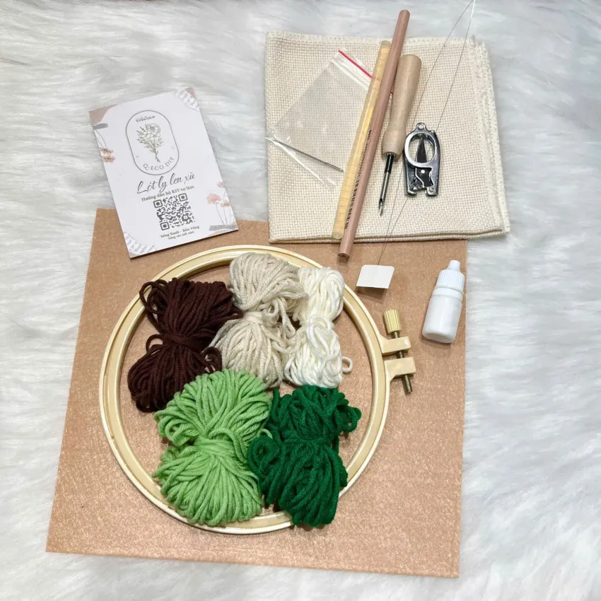 DIY Fluffy Wool Coaster Kit, Create Daily Little Joys, Knitting Tools, Wool Coaster, Handcrafted Coaster, Handmade Gift, Creative Birthday Gift DIY Fluffy Wool Coaster Kit, Create Daily Little Joys, Knitting Tools, Wool Coaster, Handcrafted Coaster, Handmade Gift, Creative Birthday Gift