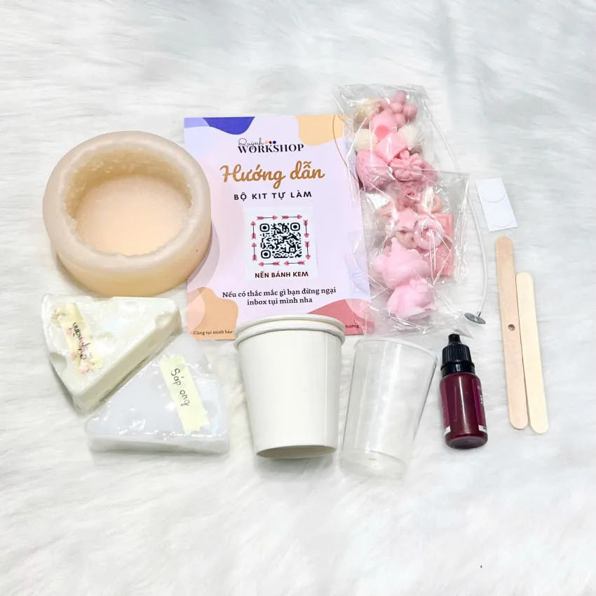 Bộ KIT Làm Nến Hình Bánh Kem, Tận Hưởng Những Khoảnh Khắc Đáng Yêu Nến Thủ Công An Toàn, Thành Phần Tự Nhiên, Quà Tặng Thủ Công, Quà Sinh Nhật Độc Đáo Bộ KIT Làm Nến Hình Bánh Kem, Tận Hưởng Những Khoảnh Khắc Đáng Yêu Nến Thủ Công An Toàn, Thành Phần Tự Nhiên, Quà Tặng Thủ Công, Quà Sinh Nhật Độc Đáo