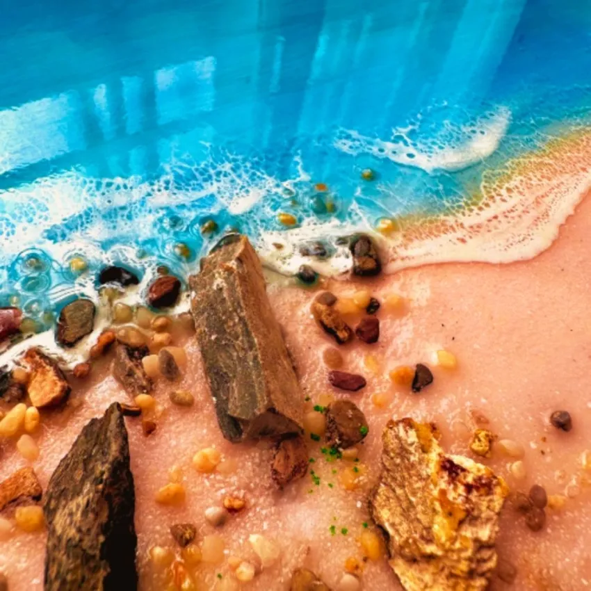 3D Epoxy Resin Beach Painting, Vibrant Ocean Beauty, Lifelike 3D Painting, Exquisite Handcraft, Home Decor, Artistic Gift, Unique Housewarming Gift 3D Epoxy Resin Beach Painting, Vibrant Ocean Beauty, Lifelike 3D Painting, Exquisite Handcraft, Home Decor, Artistic Gift, Unique Housewarming Gift
