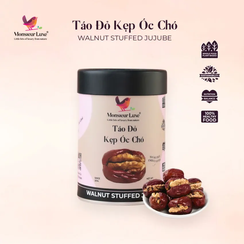 "Harmony" Gift Box, Perfect Fusion Of Delicious Taste & Natural Nutrition, Nuts & Dried Fruits Combo With Red Date Walnut Sandwich, Specialty Gift Set "Harmony" Gift Box, Perfect Fusion Of Delicious Taste & Natural Nutrition, Nuts & Dried Fruits Combo With Red Date Walnut Sandwich, Specialty Gift Set