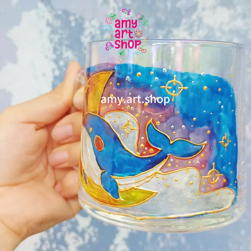 Ly Thủy Tinh Vẽ Tay "Giấc Mơ Xanh", Vẽ Chữ Theo Yêu Cầu, Sắc Màu Mê Hoặc, Ly Thủy Tinh Họa Tiết Cá Voi, Cốc Văn Phòng, Quà Tặng Cá Nhân Hóa, Quà Sinh Nhật Ly Thủy Tinh Vẽ Tay "Giấc Mơ Xanh", Vẽ Chữ Theo Yêu Cầu, Sắc Màu Mê Hoặc, Ly Thủy Tinh Họa Tiết Cá Voi, Cốc Văn Phòng, Quà Tặng Cá Nhân Hóa, Quà Sinh Nhật