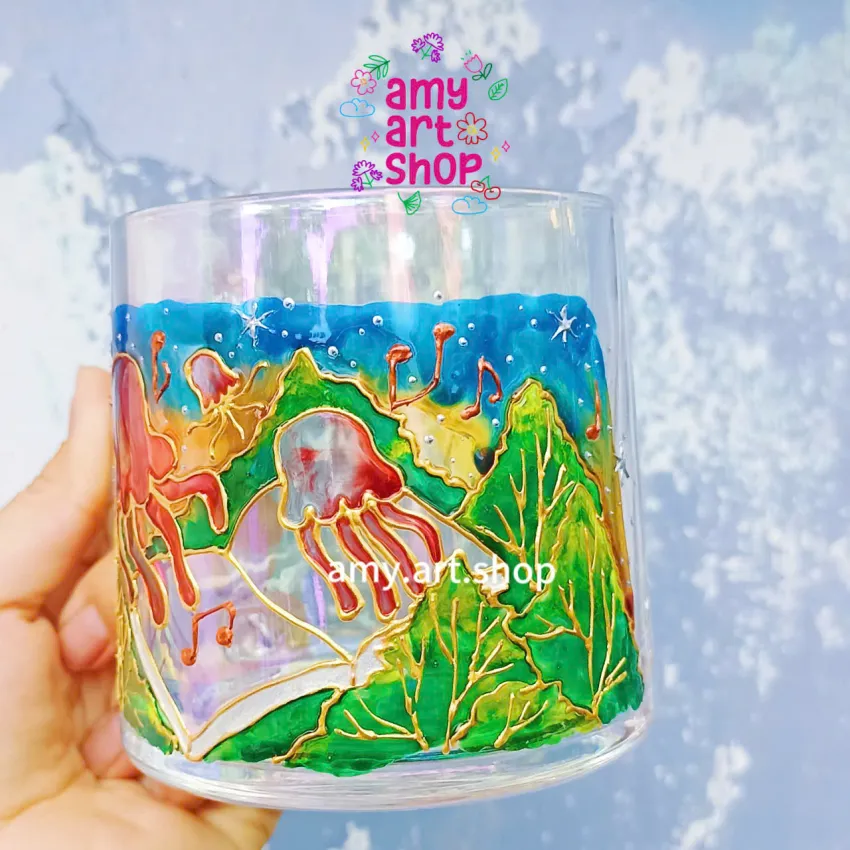Ly Thủy Tinh Vẽ Tay "Vũ Điệu Bạch Tuột Rực Rỡ", Vẽ Tên Theo Yêu Cầu, Ly Nghệ Thuật, Ly Văn Phòng, Cốc Thủ Công, Quà Tặng Cá Nhân Hóa, Quà Sinh Nhật Ly Thủy Tinh Vẽ Tay "Vũ Điệu Bạch Tuột Rực Rỡ", Vẽ Tên Theo Yêu Cầu, Ly Nghệ Thuật, Ly Văn Phòng, Cốc Thủ Công, Quà Tặng Cá Nhân Hóa, Quà Sinh Nhật