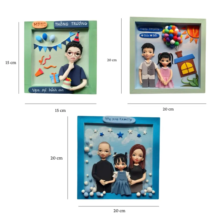 Tranh Chân Dung Chibi Bằng Đất Sét Theo Yêu Cầu, Món Quà Giữ Mãi Không Quên, Tranh Đất Sét Cá Nhân Hóa Kèm Lời Chúc, Quà Tặng Cá Nhân Hóa, Quà Sinh Nhật Tranh Chân Dung Chibi Bằng Đất Sét Theo Yêu Cầu, Món Quà Giữ Mãi Không Quên, Tranh Đất Sét Cá Nhân Hóa Kèm Lời Chúc, Quà Tặng Cá Nhân Hóa, Quà Sinh Nhật