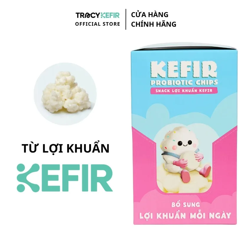 Original Flavor Kefir Probiotic Chips Box (5 Packs), Best Friend Of Your Gut, Nutritious Snack, Original Kefir Grains, Health Gift For All Ages Original Flavor Kefir Probiotic Chips Box (5 Packs), Best Friend Of Your Gut, Nutritious Snack, Original Kefir Grains, Health Gift For All Ages