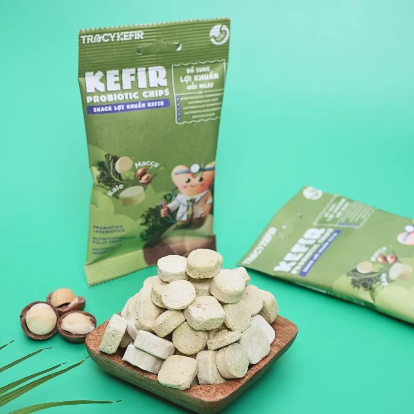 Kale & Macadamia Flavor Probiotic Chips Box (5 Packs), Rich & Refreshing, Unique Flavor Snacking, Light Snack, Nutritious Food, Family Health Gift Kale & Macadamia Flavor Probiotic Chips Box (5 Packs), Rich & Refreshing, Unique Flavor Snacking, Light Snack, Nutritious Food, Family Health Gift
