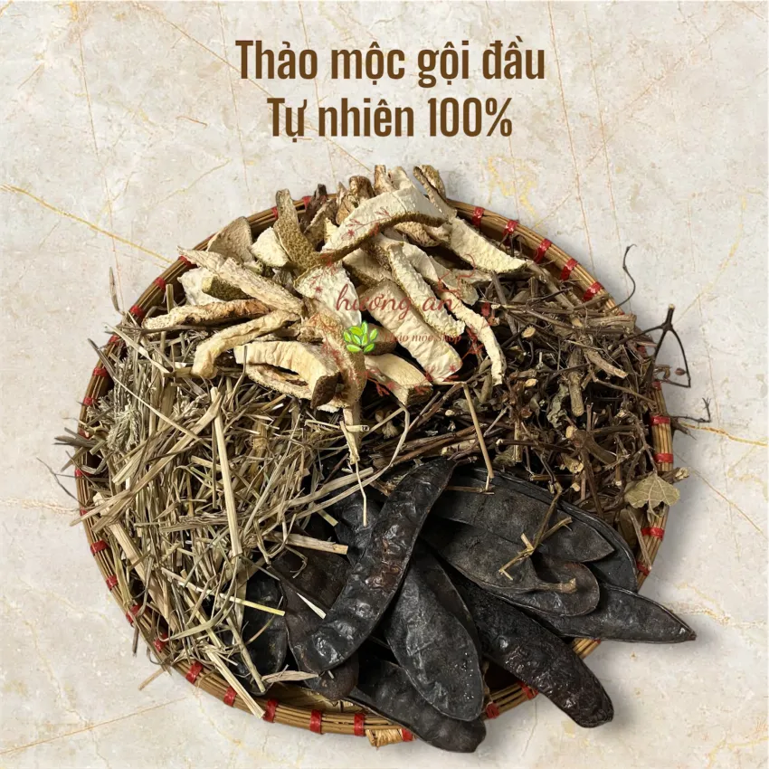 Herbal Hair Wash For Hair Loss & Regrowth, Essence Of Vietnamese Botanicals, Natural Hair Care, 100% Plant-Based, Heath Gift, Vietnamese Gift