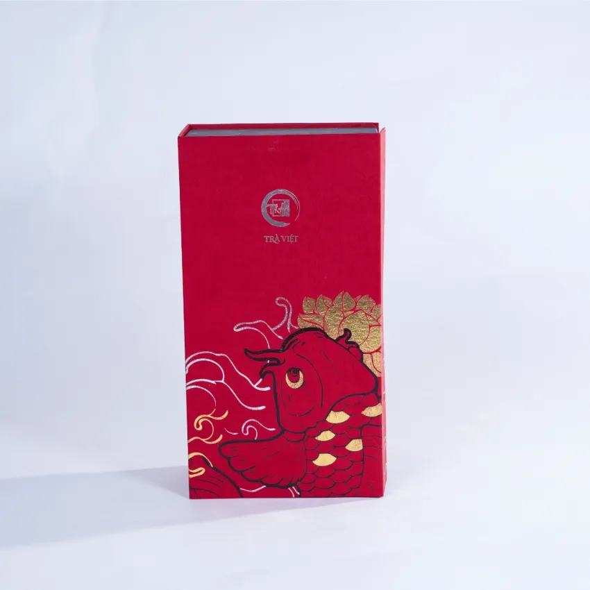 Hộp Quà Trung Thu "An Khang", Ấm Áp Mùa Đoàn Viên, Set Quà Bánh Trung Thu Cùng Trà Lài, Hộp Quà Kèm Túi, Quà Biếu Trung Thu Cao Cấp, Quà Tặng Doanh Nghiệp