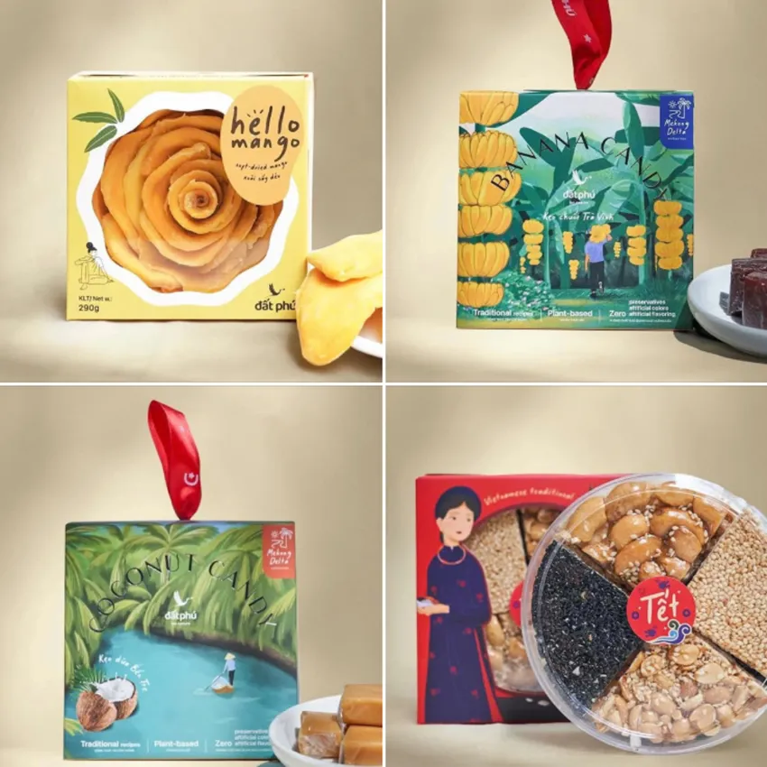 "CITADEL" Gift Box, Bundled Vietnamese Delicacies, Specialty Gift Set Fruit Preserves & Coffee, Vietnamese Specialty, Vietnam Gift For Foreigners "CITADEL" Gift Box, Bundled Vietnamese Delicacies, Specialty Gift Set Fruit Preserves & Coffee, Vietnamese Specialty, Vietnam Gift For Foreigners
