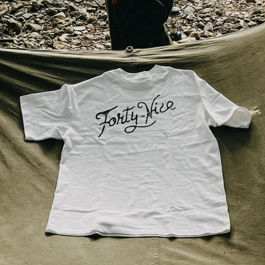 Áo Thun Cotton "Forty Nice", Dành Cho Tín Đồ Của Đà Lạt, Áo Thun Du Lịch, Áo Đi Đà Lạt, Vải Cao Cấp, Quà Sinh Nhật, Quà Lưu Niệm Việt Nam Độc Đáo