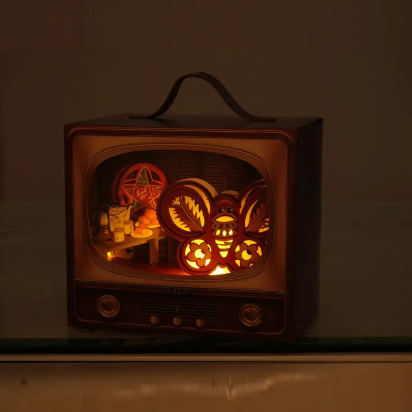 "Childhood Television" Mid-Autumn Gift Box, Stirring Sweet Memory Corner, Moon Cake Box, Mid-Autumn Lantern, Moon Festival Gift Box, Gift For Partner "Childhood Television" Mid-Autumn Gift Box, Stirring Sweet Memory Corner, Moon Cake Box, Mid-Autumn Lantern, Moon Festival Gift Box, Gift For Partner
