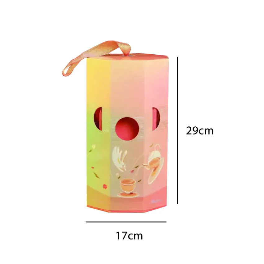 "Wings Call The Wind" Mid-Autumn Gift Box, Wrapping Traditional Moon Festival Memories, Lantern Gift Box With Cake, Vietnamese Souvenirs, Gift For Partner