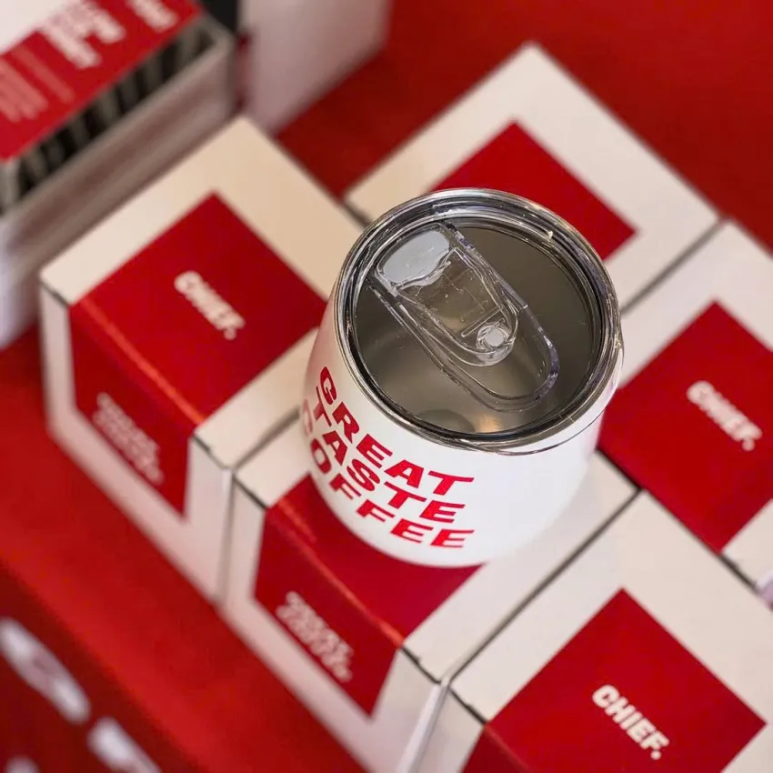 Great Taste Coffee Gift Set, Delicious Flavor Perfectly Preserved Here, Stainless Steel Coffee Cup, Modern Design, Gift For Colleague, Corporate Gift