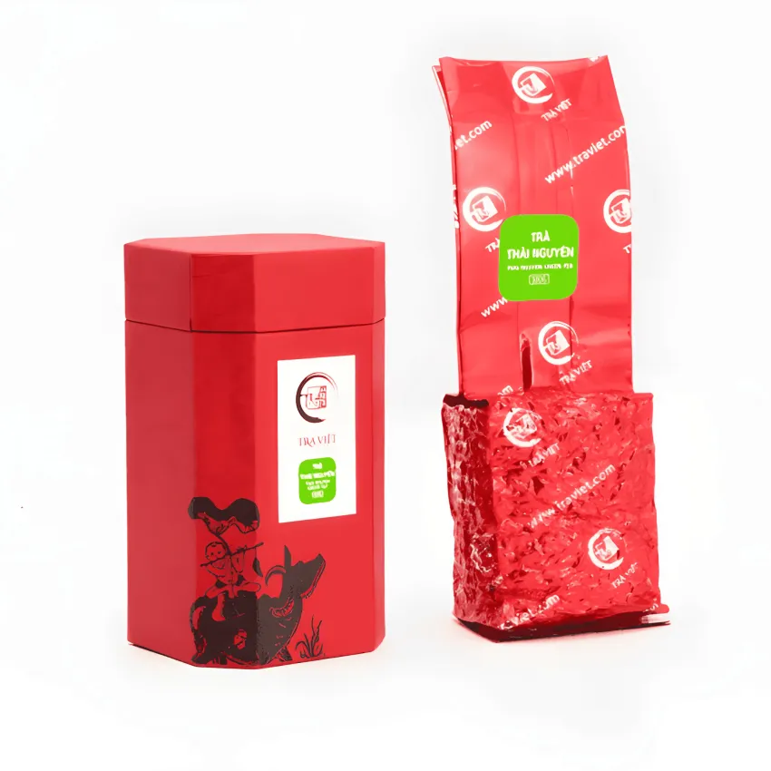 "Heartfelt Blessings" Tea Gift Box, Premium Gift With Distinctive Cultural Appearance, Pine Wood Gift Box With Bag, Luxury Tea Gift Set, Partner Gift "Heartfelt Blessings" Tea Gift Box, Premium Gift With Distinctive Cultural Appearance, Pine Wood Gift Box With Bag, Luxury Tea Gift Set, Partner Gift