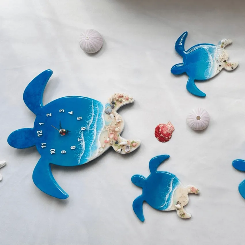 Đồng Hồ Treo Tường "Đàn Rùa" Epoxy Resin, Món Quà Tân Gia Ấn Tượng, Nơi Trí Tưởng Tượng Vươn Xa, Đồng Hồ Expoxy Resin, Đồng Hồ Thủ Công, Quà Cho Bé Đồng Hồ Treo Tường "Đàn Rùa" Epoxy Resin, Món Quà Tân Gia Ấn Tượng, Nơi Trí Tưởng Tượng Vươn Xa, Đồng Hồ Expoxy Resin, Đồng Hồ Thủ Công, Quà Cho Bé