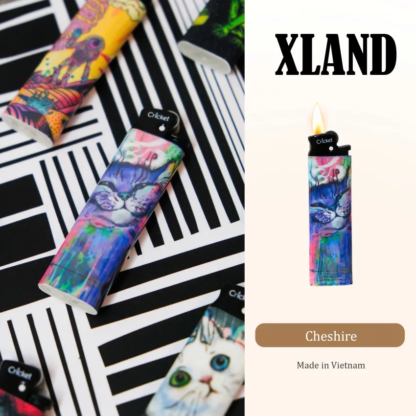 Cat Painting Collection Lighter, An Eye-Catching Accessory, Mysterious And Attractive Style, Unique Patterns, Gift For Friends