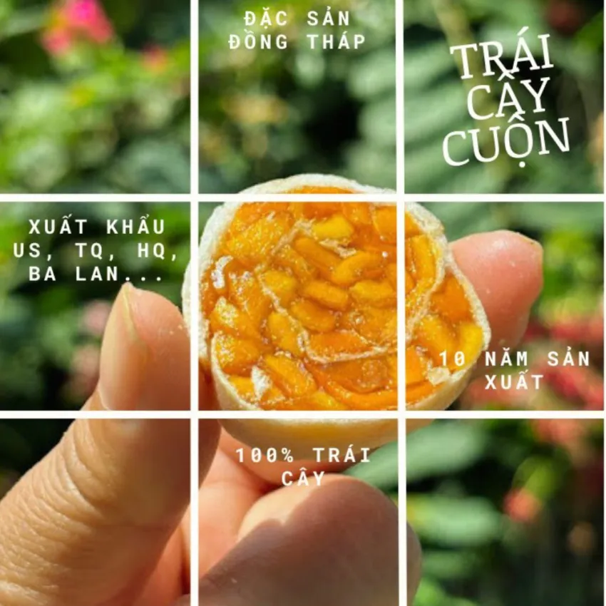 Trái Cây Cuộn Tư Bông Túi Zip 200g, 8 Vị Đất Trời Đậm Nét, Mứt Trái Cây Cuộn Đồng Tháp, Snack Ngon & An Toàn, Đặc Sản Đồng Tháp, Quà Việt Nam Trái Cây Cuộn Tư Bông Túi Zip 200g, 8 Vị Đất Trời Đậm Nét, Mứt Trái Cây Cuộn Đồng Tháp, Snack Ngon & An Toàn, Đặc Sản Đồng Tháp, Quà Việt Nam