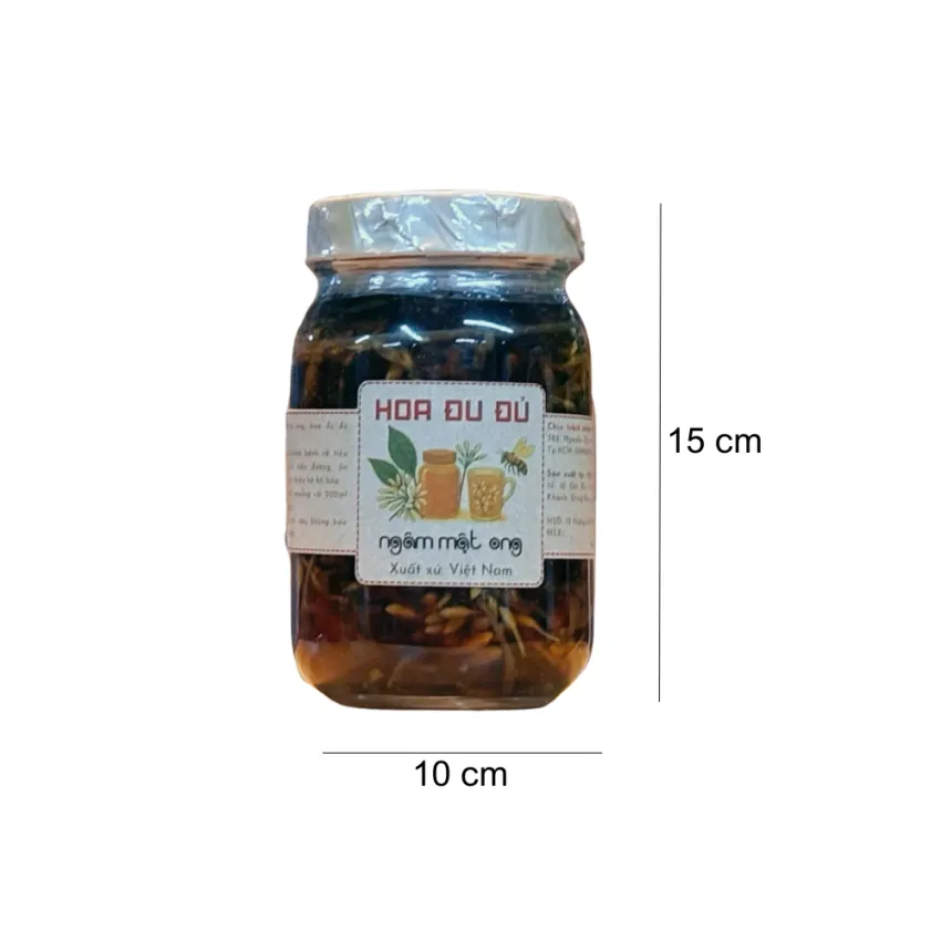 Set Quà Hoa Đu Đủ Mật Ong Hộp Tre, 400Ml, Sự Chăm Sóc Ngọt Ngào, Hộp Quà Tre, Thành Phần Tự Nhiên, Quà Tặng Đặc Sản Việt Nam, Quà Biếu Cho Mọi Dịp