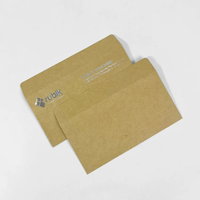 Set 20 Bao Thư Giấy Kraft A6, Tiện Lợi Dễ Sử Dụng, Phong Bì Thư Giấy Cao Cấp, Văn Phòng Phẩm Cổ Điển, Bao Bì Thư Kraft, Phong Bì Doanh Nghiệp
