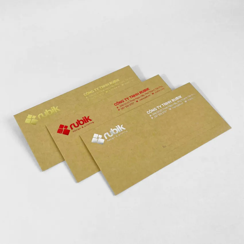 Set 20 Bao Thư Giấy Kraft A6, Tiện Lợi Dễ Sử Dụng, Phong Bì Thư Giấy Cao Cấp, Văn Phòng Phẩm Cổ Điển, Bao Bì Thư Kraft, Phong Bì Doanh Nghiệp