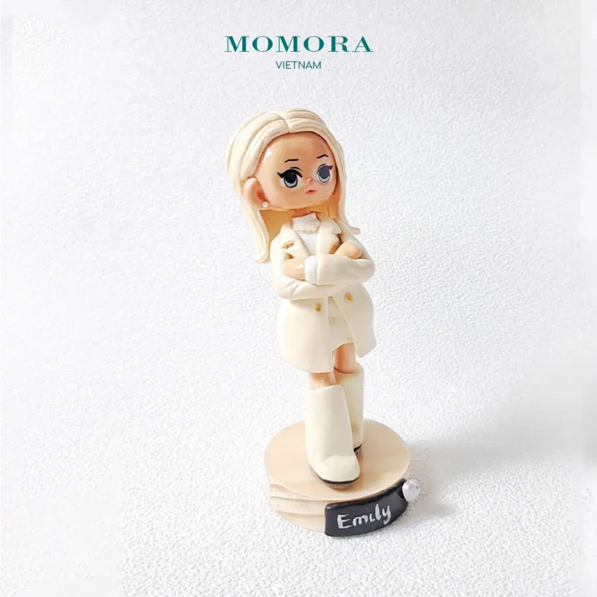 Tượng Chibi Đất Sét Toàn Thân Theo Yêu Cầu, Phiên Bản Mini Của Chính Bạn, Tượng Đất Sét Cá Nhân Hóa, Tượng Chibi, Quà Tặng Cá Nhân Hóa, Quà Lưu Niệm