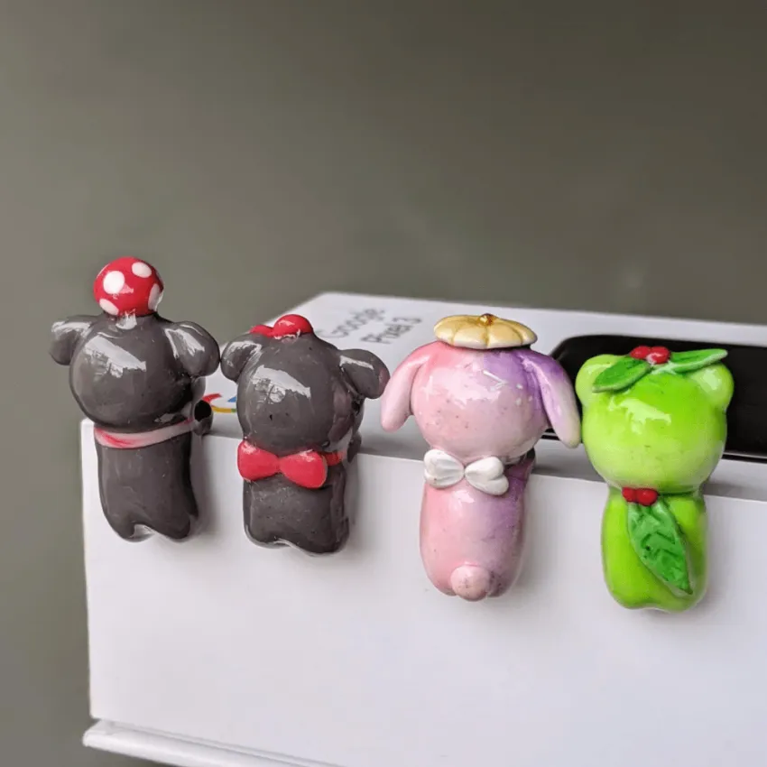 Personalized Clay Phone Hipper, Adorable Small Gift, Clay Phone Accessories, Clay Toy, Personalized Gift, Vietnamese Souvenirs, Cute Birthday Gift Personalized Clay Phone Hipper, Adorable Small Gift, Clay Phone Accessories, Clay Toy, Personalized Gift, Vietnamese Souvenirs, Cute Birthday Gift