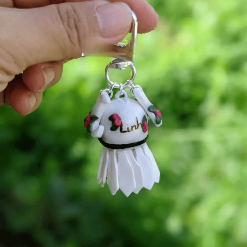 Adorable Polymer Clay Keychains, Plants & Animals, Lovely Keychain, Handmade Bag Charm, Handcrafted Accessory, Vietnamese Souvenir, Unique Gift Adorable Polymer Clay Keychains, Plants & Animals, Lovely Keychain, Handmade Bag Charm, Handcrafted Accessory, Vietnamese Souvenir, Unique Gift