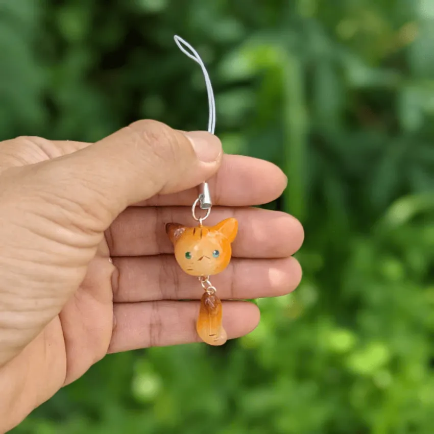 Adorable Polymer Clay Keychains, Plants & Animals, Lovely Keychain, Handmade Bag Charm, Handcrafted Accessory, Vietnamese Souvenir, Unique Gift Adorable Polymer Clay Keychains, Plants & Animals, Lovely Keychain, Handmade Bag Charm, Handcrafted Accessory, Vietnamese Souvenir, Unique Gift