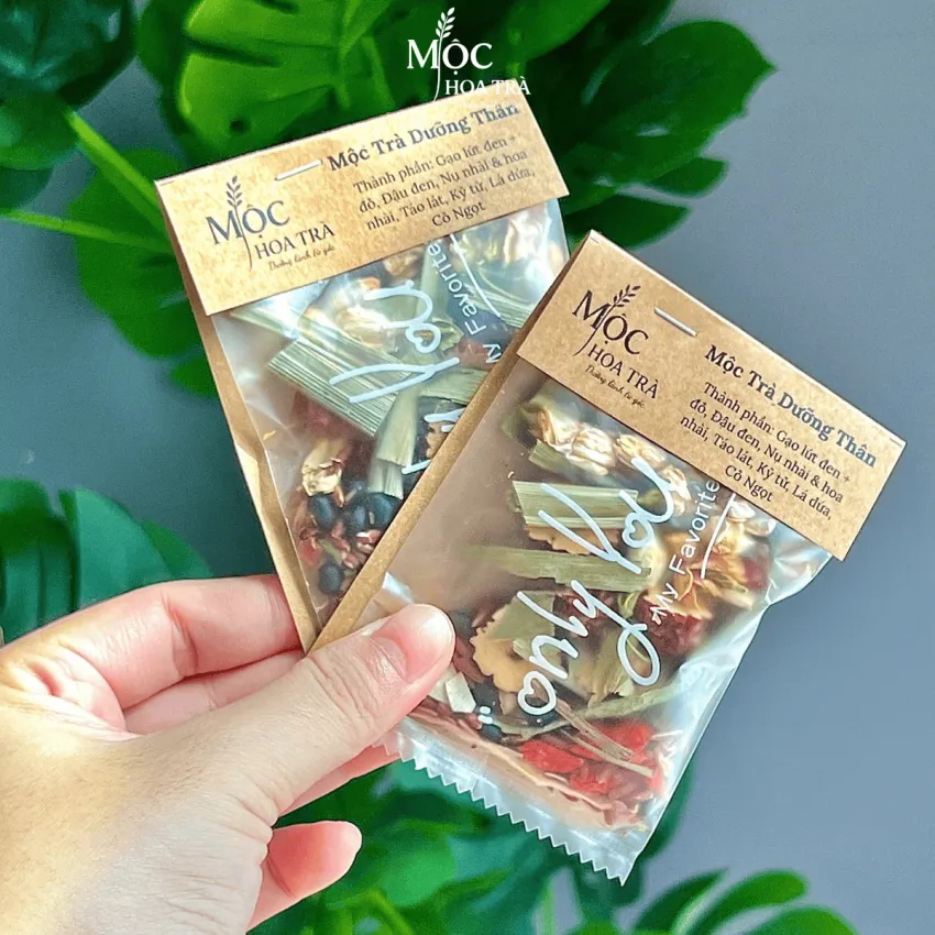 Mộc Trà Dưỡng Thân, Trà Gạo Lứt Thảo Mộc Cơ Thể, Thanh Lọc Cơ Thể, Duy Trì Vóc Dáng, Quà Tặng Trà, Hộp Quà 20/10 Tốt Cho Sức Khỏe, Quà Cho Gia Đình