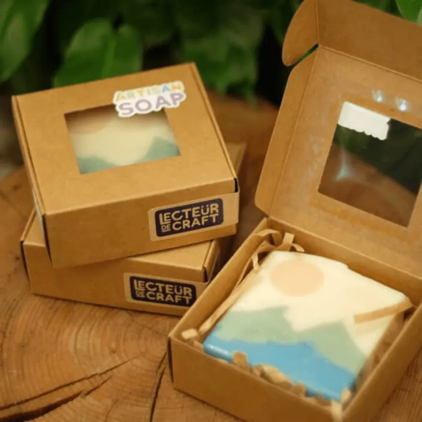 Artisan Soap Bar, Impressive Appearance, Handmade Soap Gift Box, Delicate Fragrant Soap, Natural Ingredients, Unique Gift For Her, Women's Day Gift