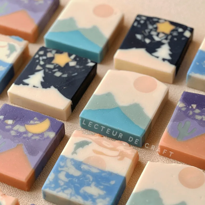 Artisan Soap Bar, Impressive Appearance, Handmade Soap Gift Box, Delicate Fragrant Soap, Natural Ingredients, Unique Gift For Her, Women's Day Gift