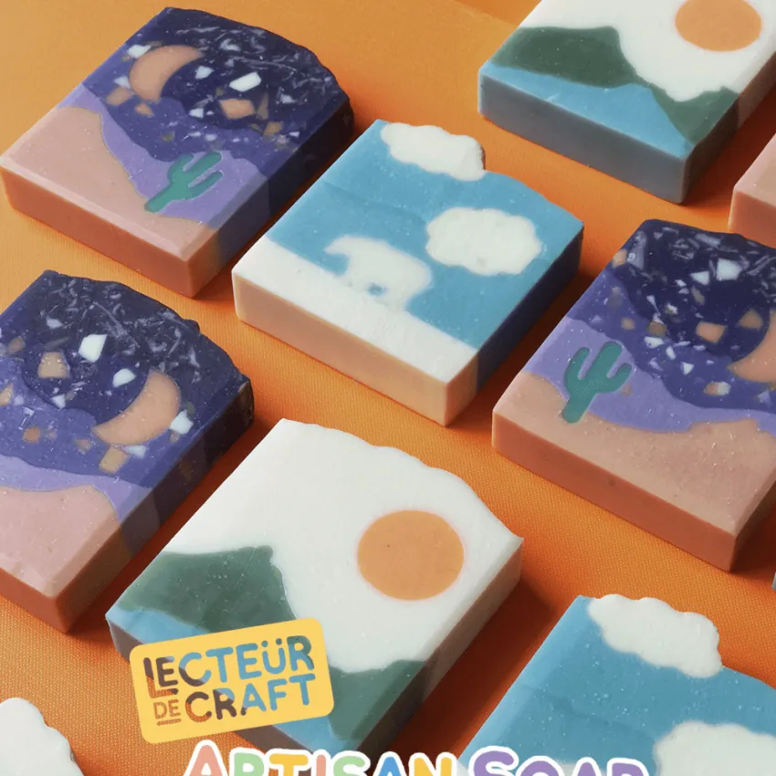 Artisan Soap Bar, Impressive Appearance, Handmade Soap Gift Box, Delicate Fragrant Soap, Natural Ingredients, Unique Gift For Her, Women's Day Gift