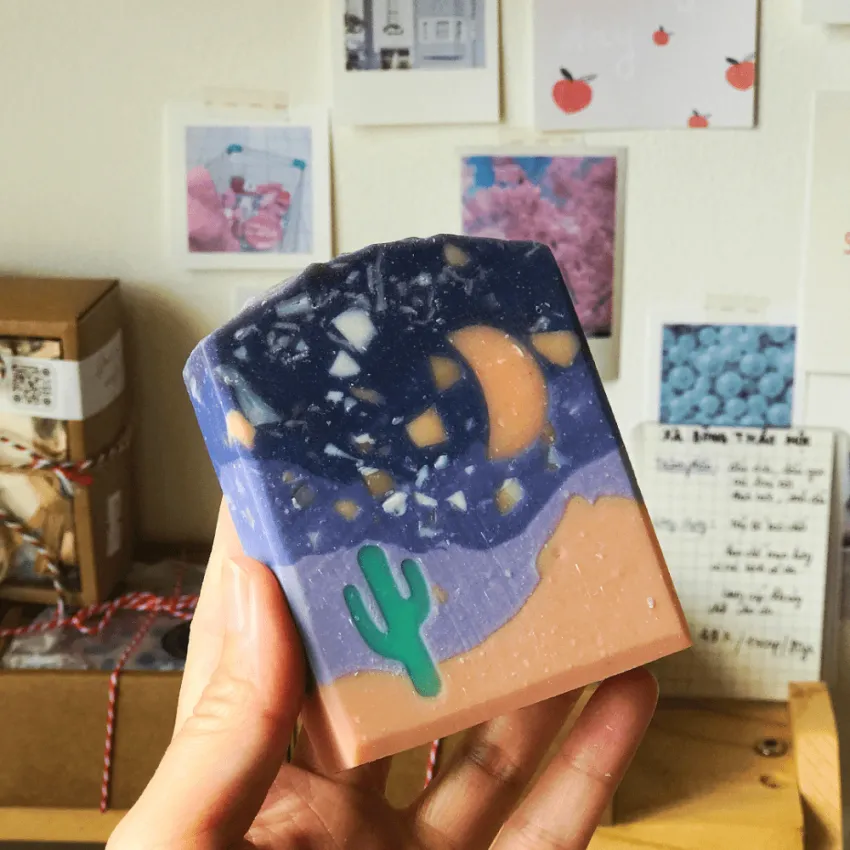 Artisan Soap Bar, Impressive Appearance, Handmade Soap Gift Box, Delicate Fragrant Soap, Natural Ingredients, Unique Gift For Her, Women's Day Gift