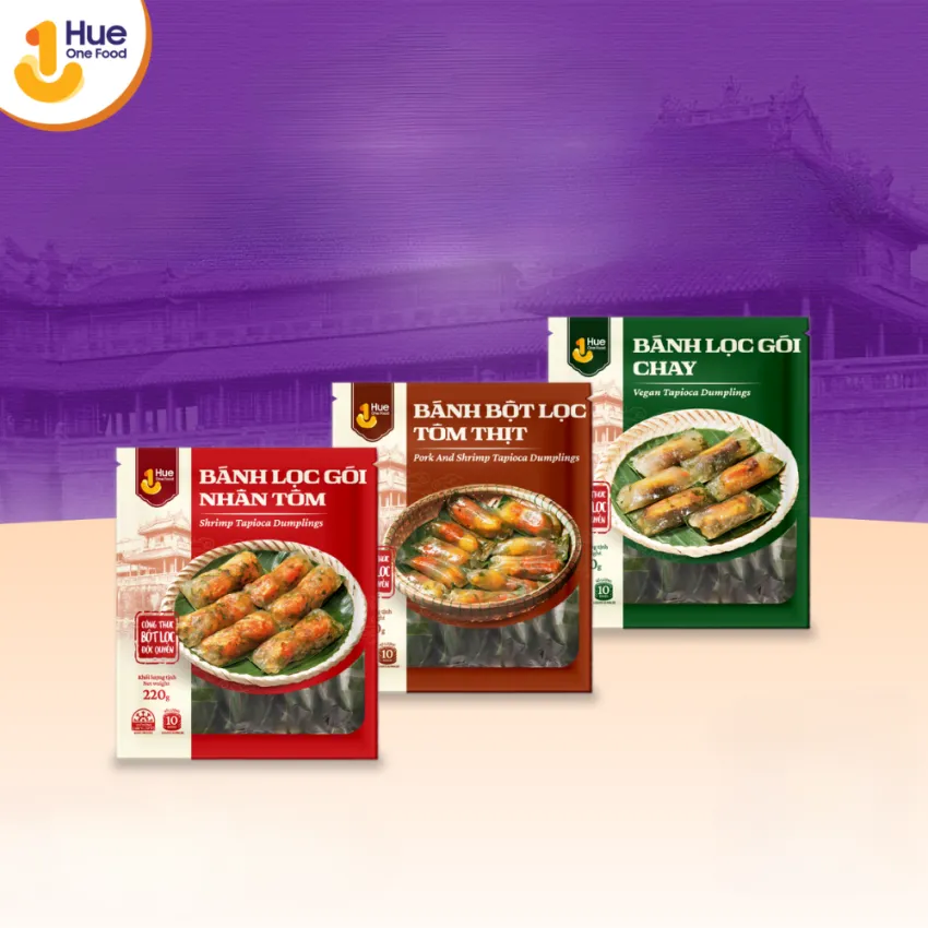 30 Mixed-Flavor Frozen Tapioca Dumplings - Full Taste of Huế