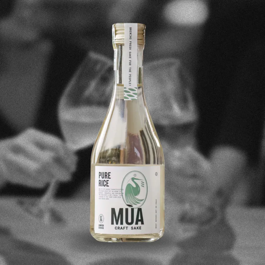 Hộp Quà Rượu Sake Pure Rice, Sake Việt Ủ Gạo ST25 Cao Cấp - Mùa Craft Sake