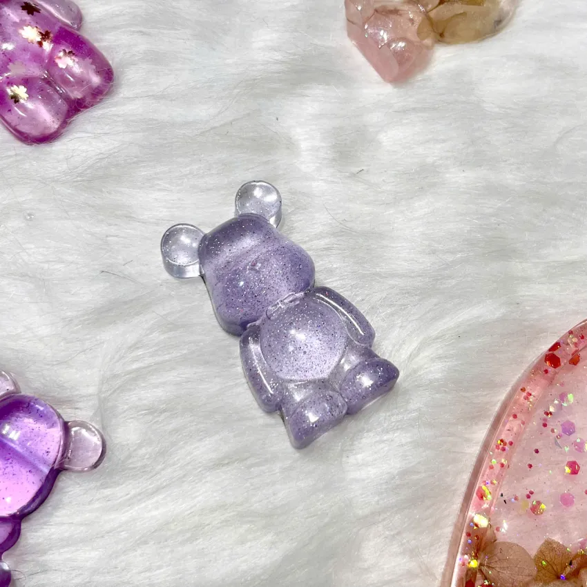 DIY resin bear keychain kit creates a sparkling craft universe with handmade keychain featuring detailed instructions, making an adorable gift for kids and unique handcrafted present. DIY resin bear keychain kit creates a sparkling craft universe with handmade keychain featuring detailed instructions, making an adorable gift for kids and unique handcrafted present.