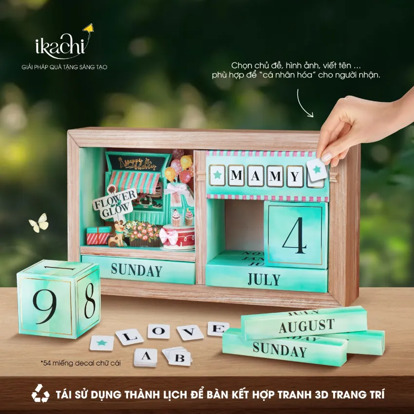 Hộp quà tặng cá nhân hóa "Hành Trình Hạnh Phúc" in tên hoặc logo với set quà kẹo mứt, thiết kế 3D độc đáo tùy chỉnh linh hoạt làm quà sinh nhật sáng tạo Hộp quà tặng cá nhân hóa "Hành Trình Hạnh Phúc" in tên hoặc logo với set quà kẹo mứt, thiết kế 3D độc đáo tùy chỉnh linh hoạt làm quà sinh nhật sáng tạo