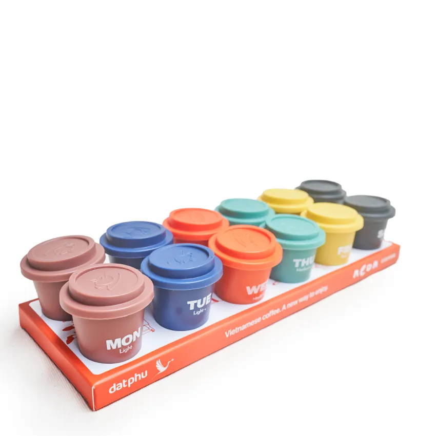 Neon coffee box 12 capsules ready with you every moment, cold water freeze-dried coffee diverse flavors colleague gift as Vietnamese souvenirs Neon coffee box 12 capsules ready with you every moment, cold water freeze-dried coffee diverse flavors colleague gift as Vietnamese souvenirs