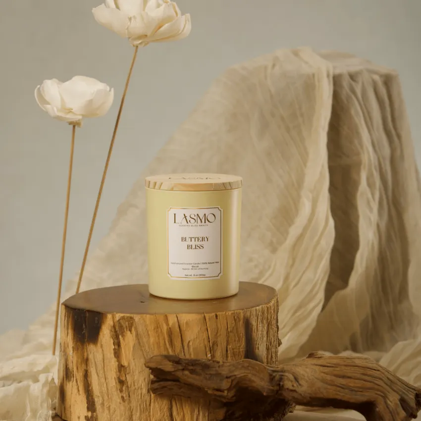 Buttery Bliss scented candle gift set sweet baked goods fragrance, luxury candle jars natural wax elegant housewarming gift as corporate gift Buttery Bliss scented candle gift set sweet baked goods fragrance, luxury candle jars natural wax elegant housewarming gift as corporate gift