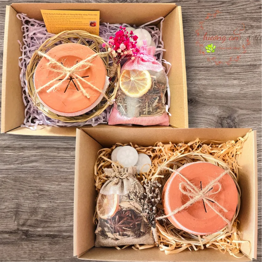 Relaxing herbal gift box bringing tranquility from nature, aromatherapy set with herbal burner candle and herbal sachets as gift for new mom health gift Relaxing herbal gift box bringing tranquility from nature, aromatherapy set with herbal burner candle and herbal sachets as gift for new mom health gift