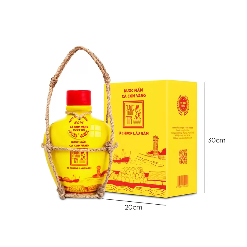 [Tặng 1 Bình Rót] Cặp 2 Bình Gốm Nước Mắm Tĩn Rin Độ Đạm 60N